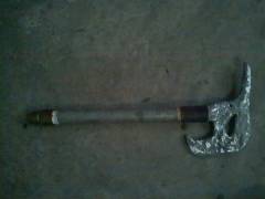 My zinc hawk axe.